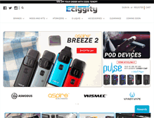 Tablet Screenshot of eciggity.com